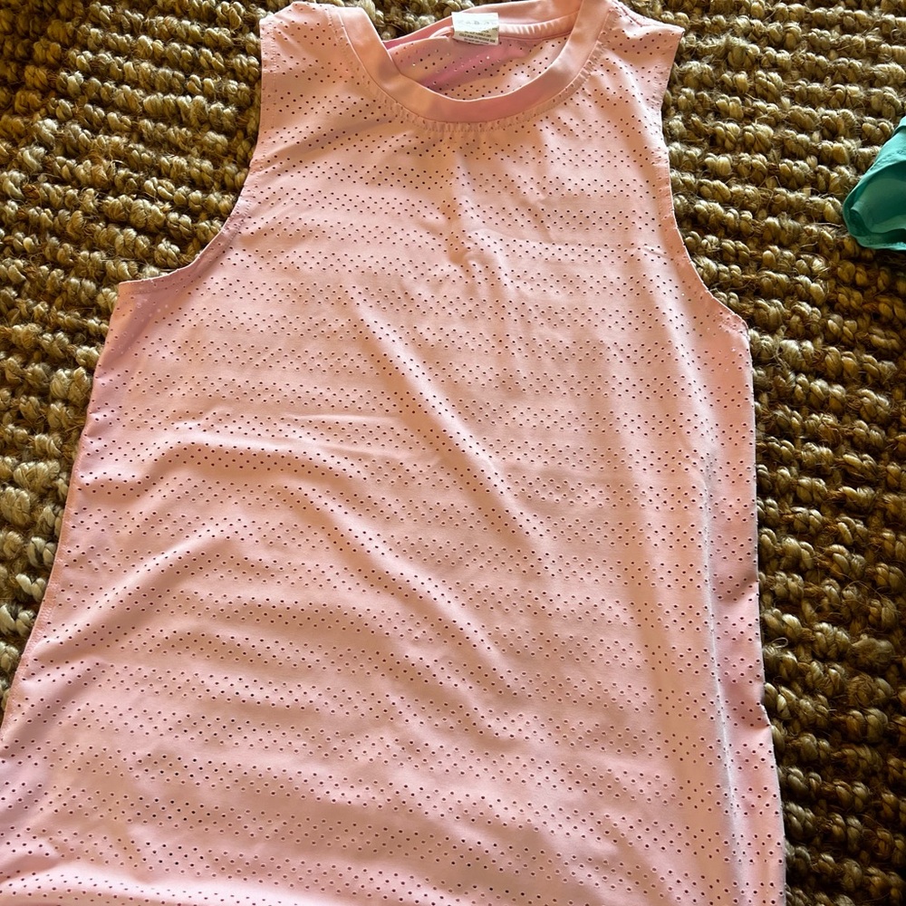 Pink Sleeveless Kids Top